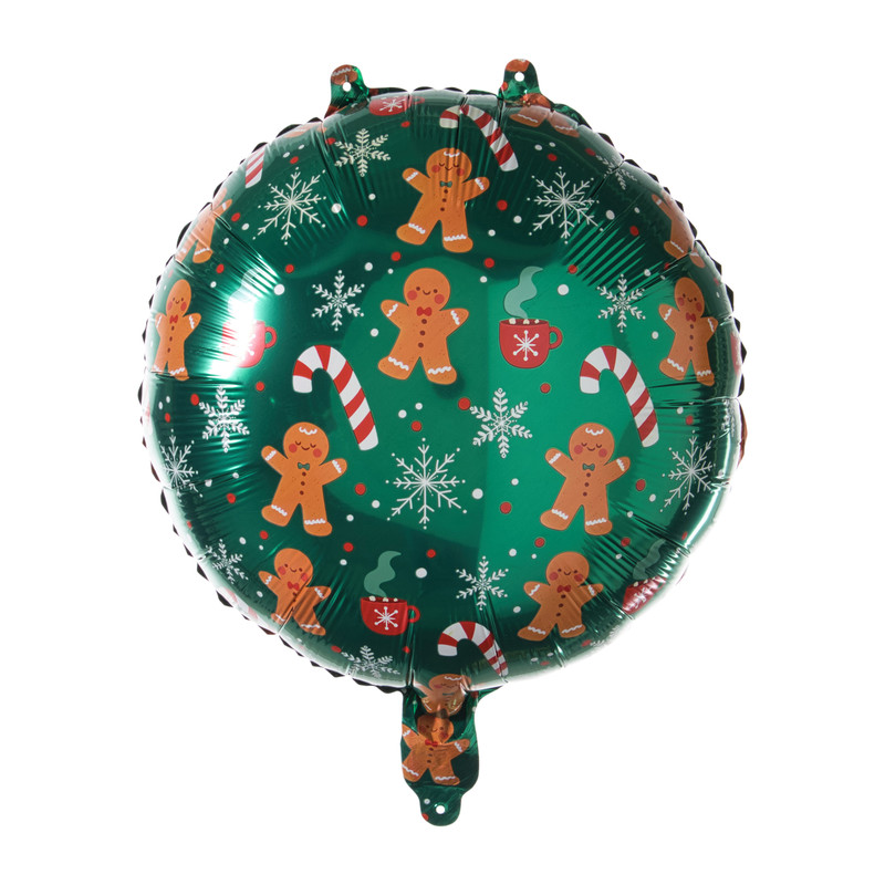 Folieballon kerst - 45 cm - diverse varianten