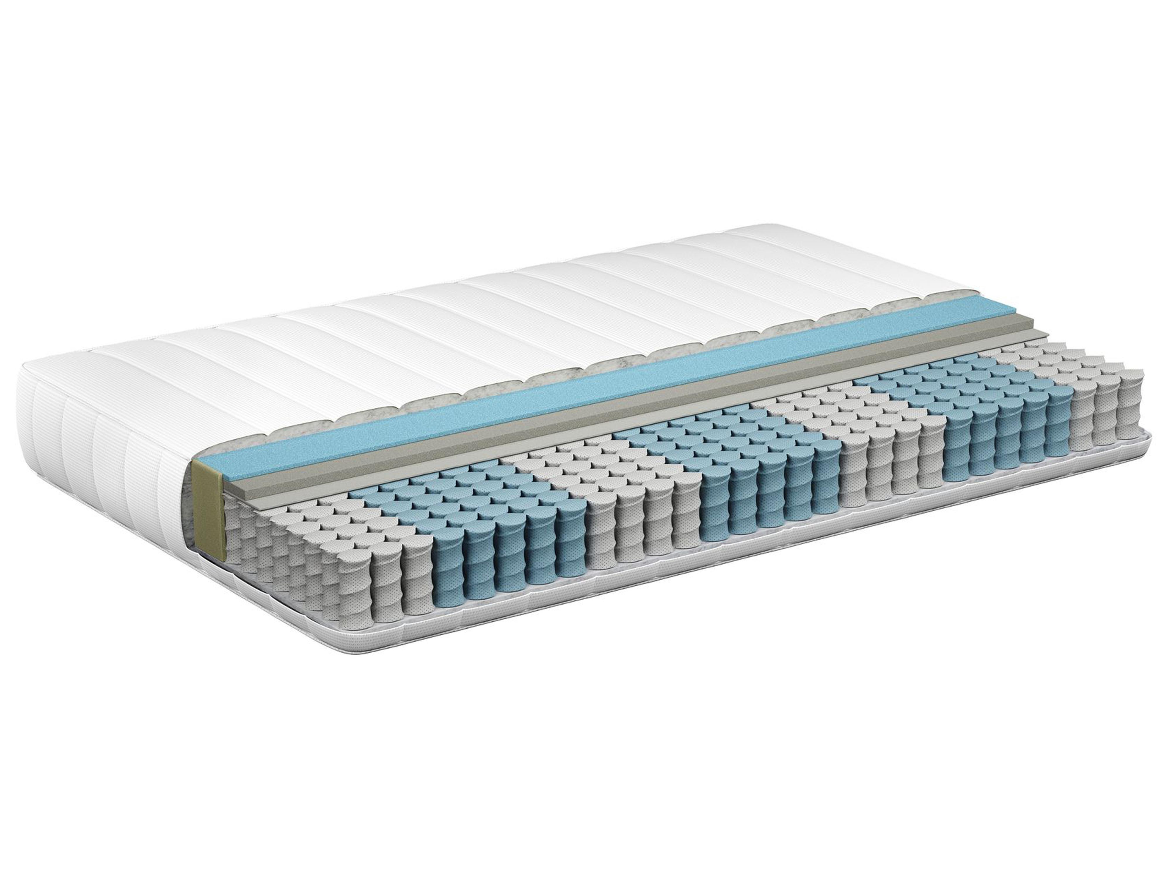 Memory Foam Pocket Spring Mattress BREEZ H2/3 Medium 180 x 200 cm (Super King Size)