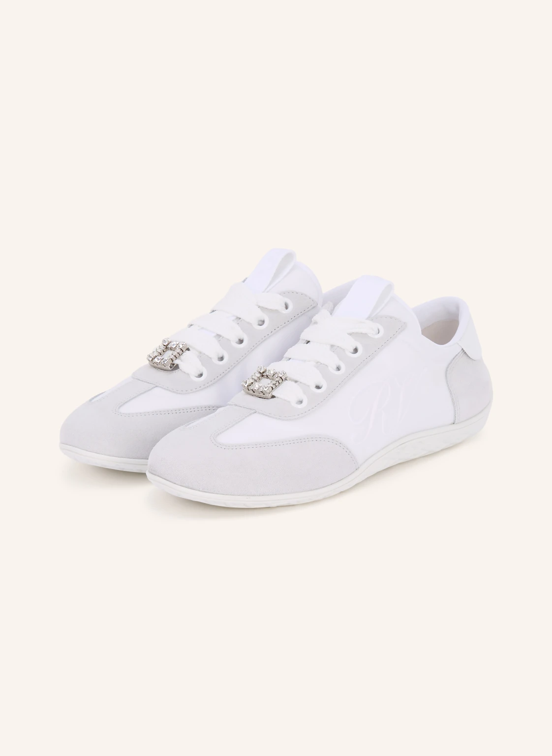 Roger Vivier Sneaker VIV mit Schmucksteinen