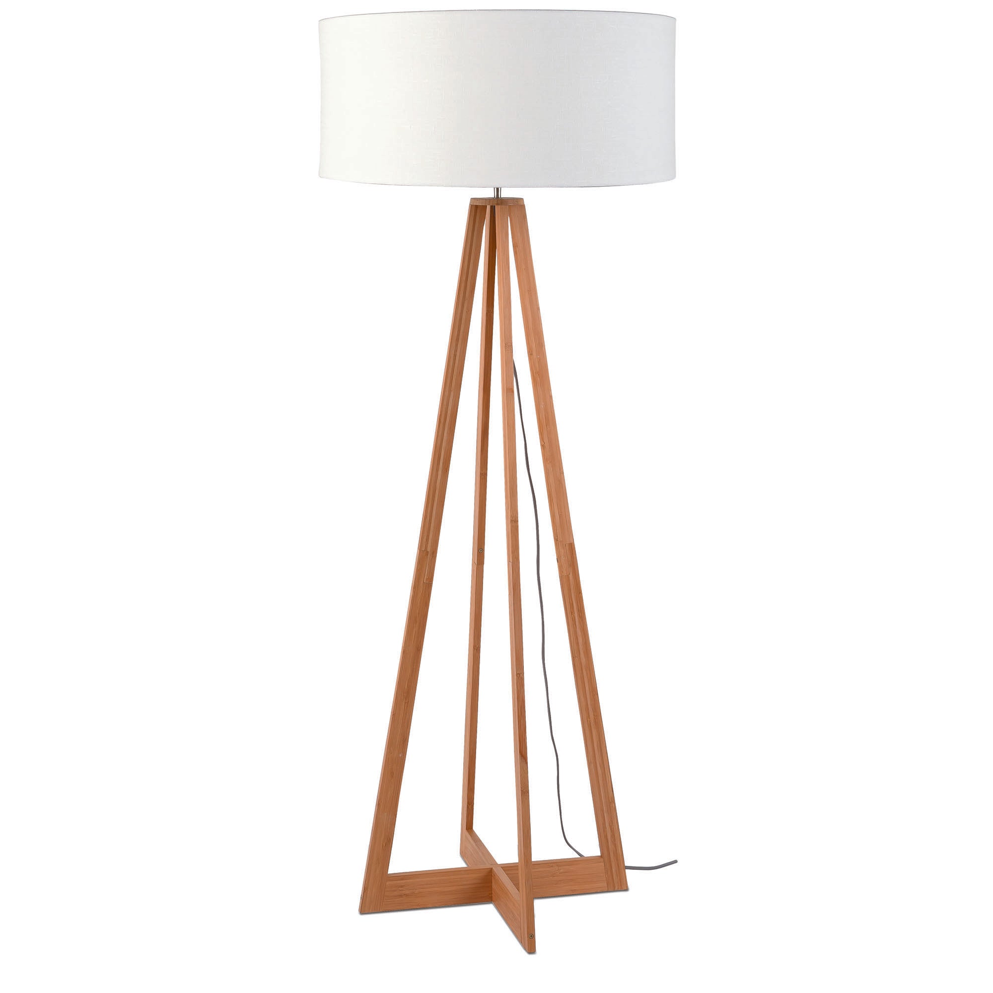GOOD&MOJO vloerlamp Everest - wit - Ø60cm