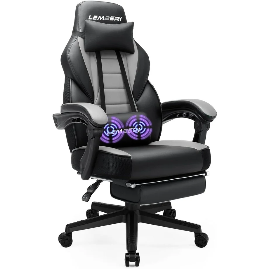 BOSSIN Racing Style Gaming Chair,300 lbs Big and Tall gamer chair High Back Computer Chair