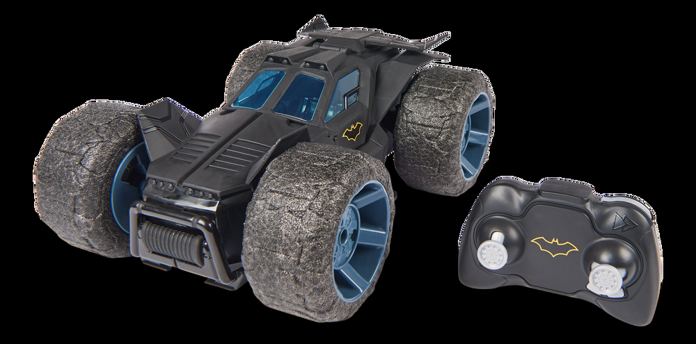 DC Comics Batman Stunt Force Remote-Controlled Batmobile, Ages 4+