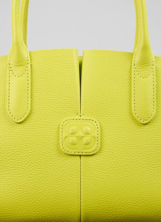 Jemi LimeLeather Mini Tote