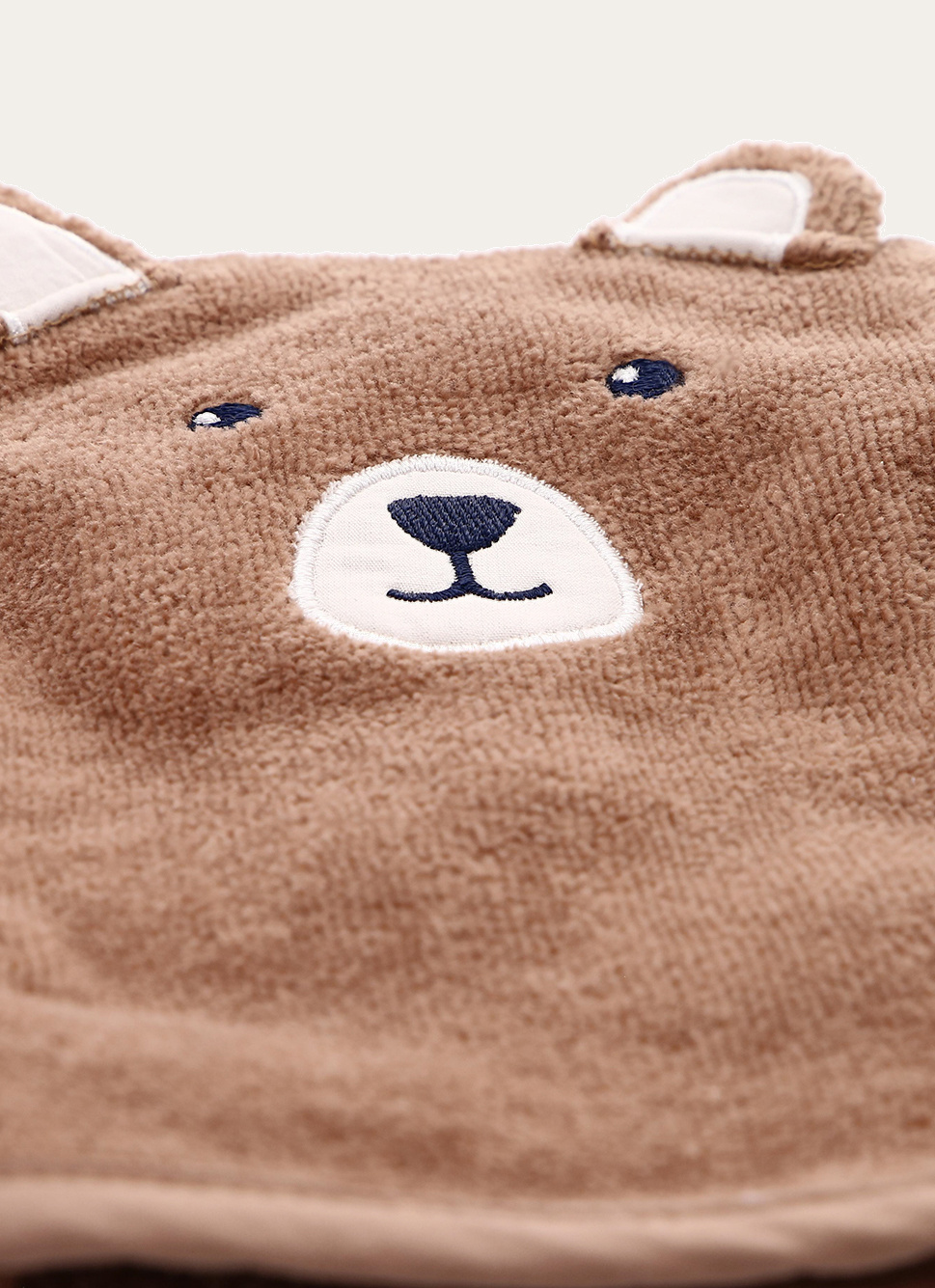 GANT DE TOILETTE OURSON MARRON