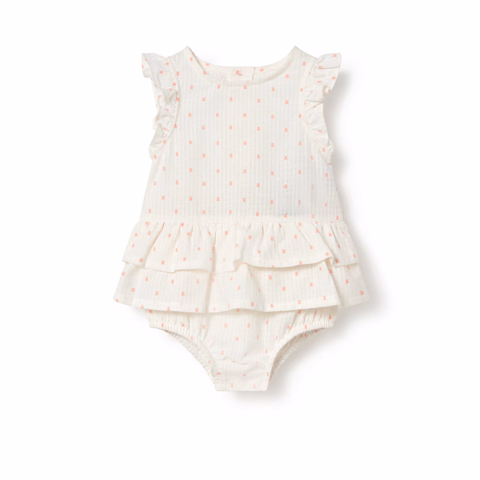 Ranita de bebé con volantes Baby rosa
