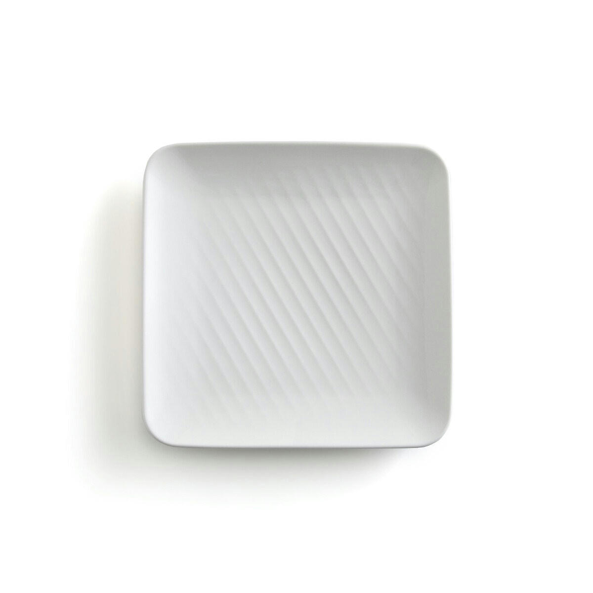 Lot de 6 assiettes à dessert en porcelaine, Veldi