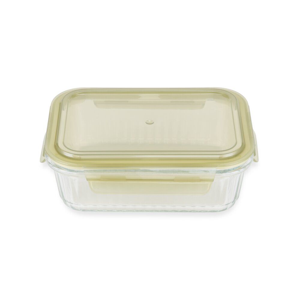 BoÎte de conservation en verre avec couvercle plastique 640ml