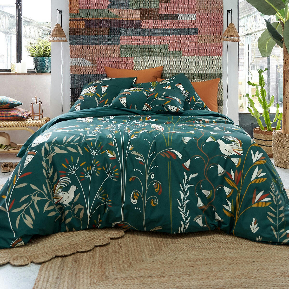 Housse de couette percale de coton, Ichita