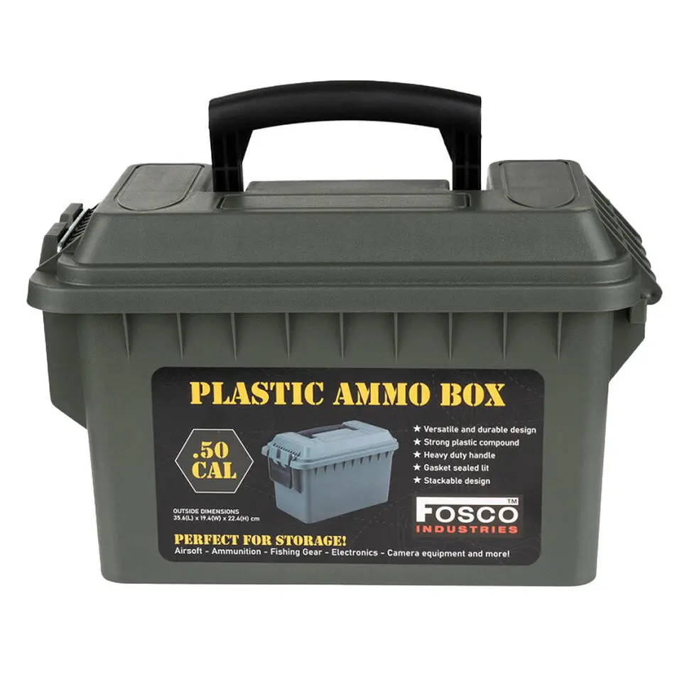 Fosco industries opbergbox - groen - 14 liter- 36 x 19 x 22 cm