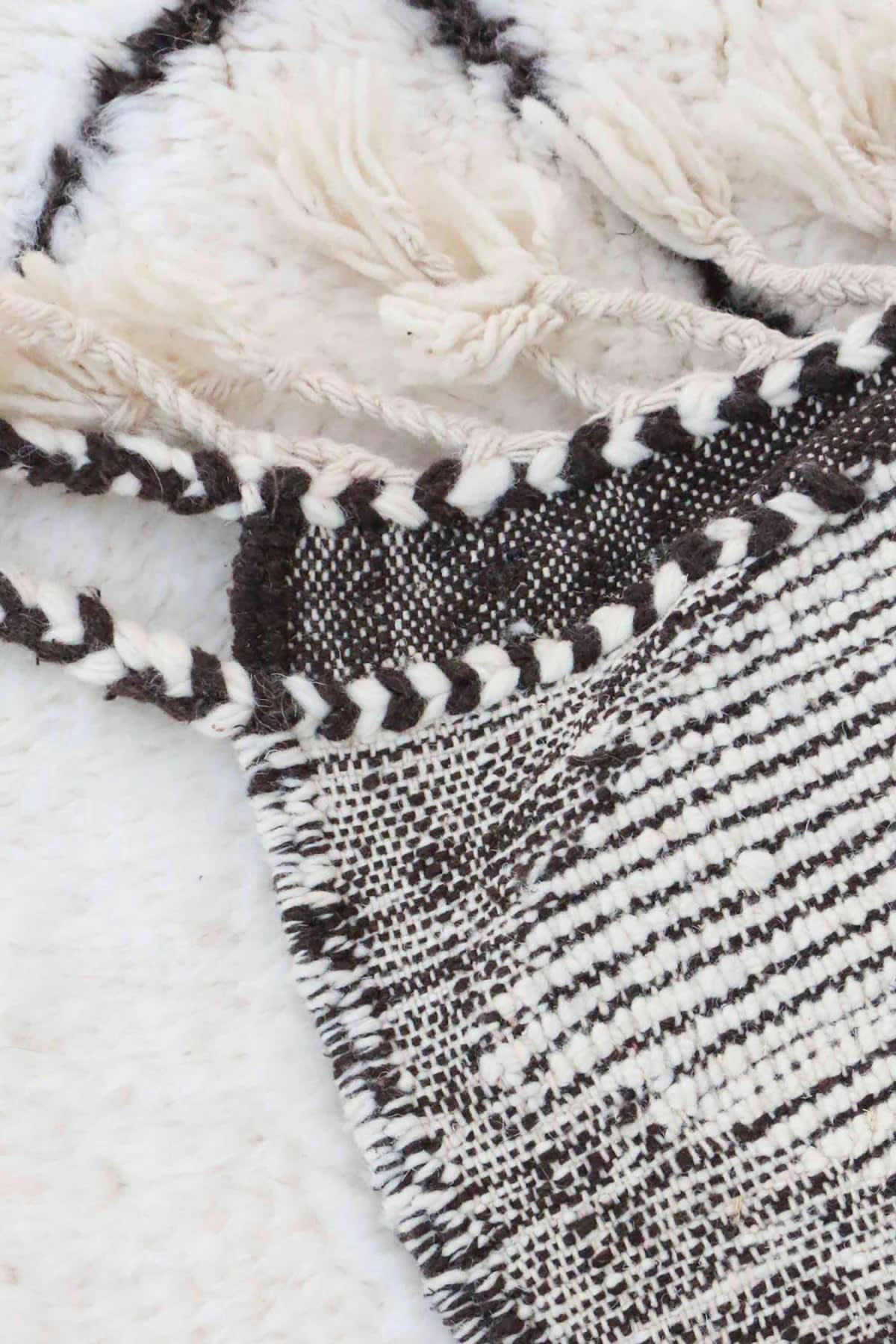 BERBERE - Tapis Berbere marocain pure laine 165x265