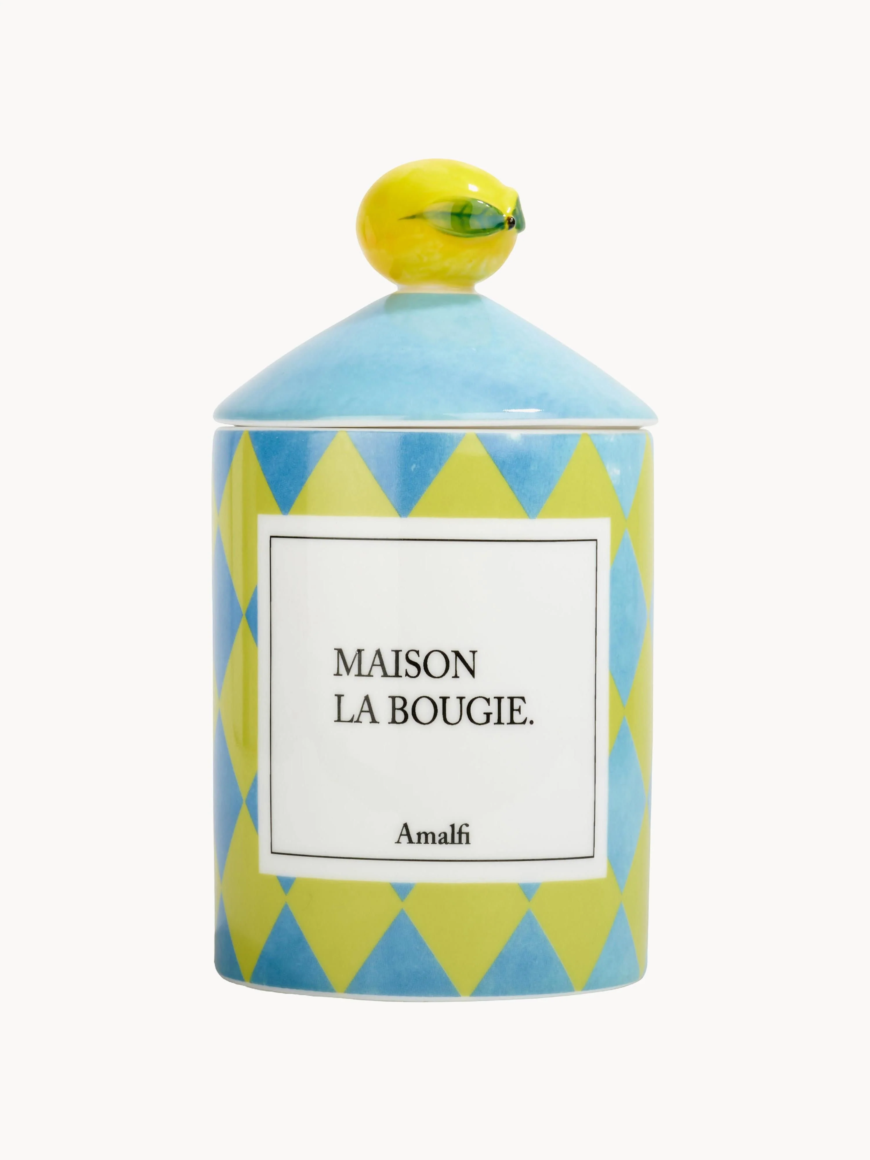 Handgefertigte Duftkerze Amalfi (Thymian, Jasmin & Rose)