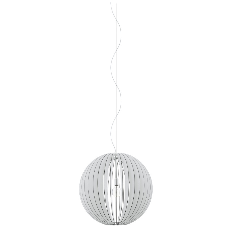 Lustre Cossano blanc Ø 70 cm E27 60 W EGLO