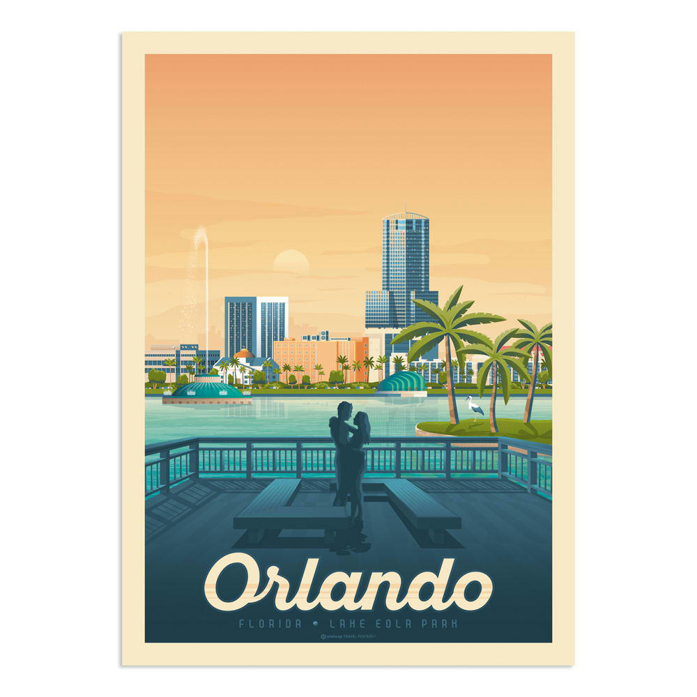 - Affiche Orlando  50x70 cm