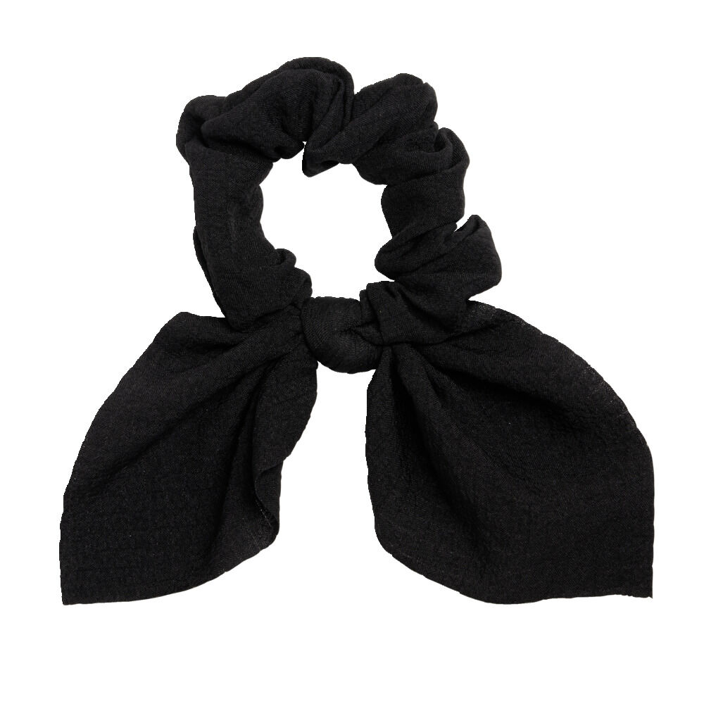 Chouchou foulard satiné blanc