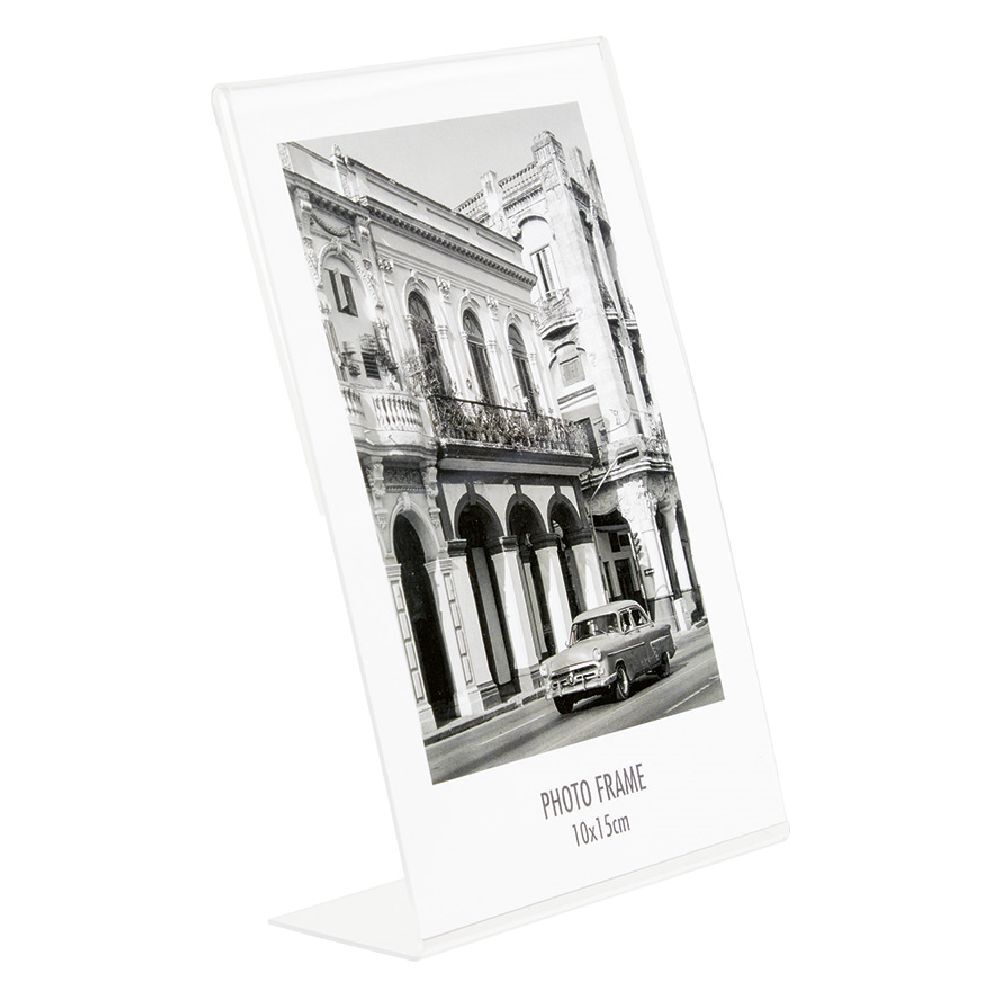 Cadre photo à poser plastique pour photo 10x15cm