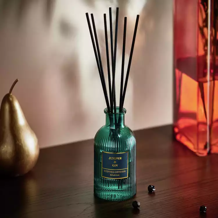 Habitat 90ml Reed Diffuser - Juniper & Gin