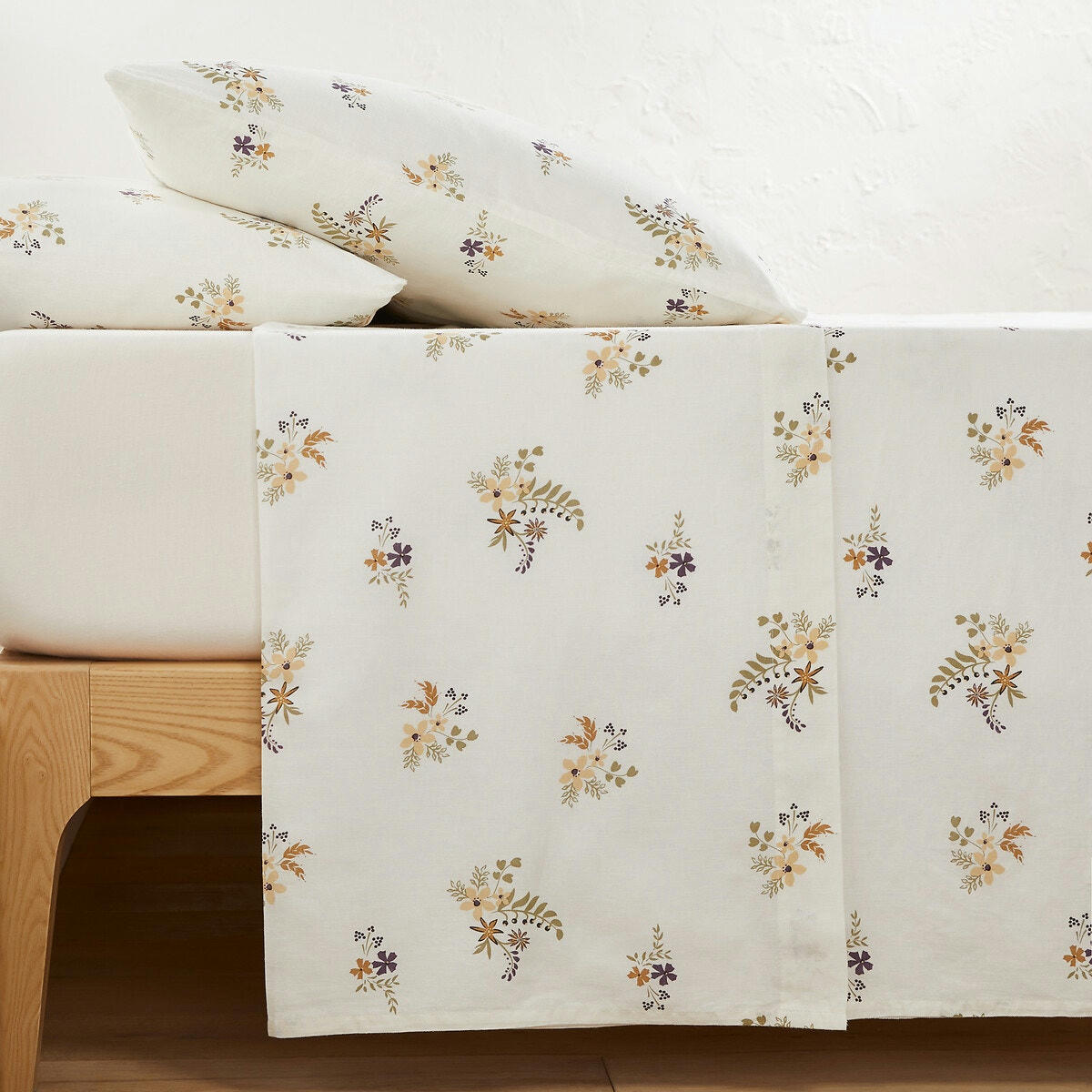 Drap plat coton/lin, Véra