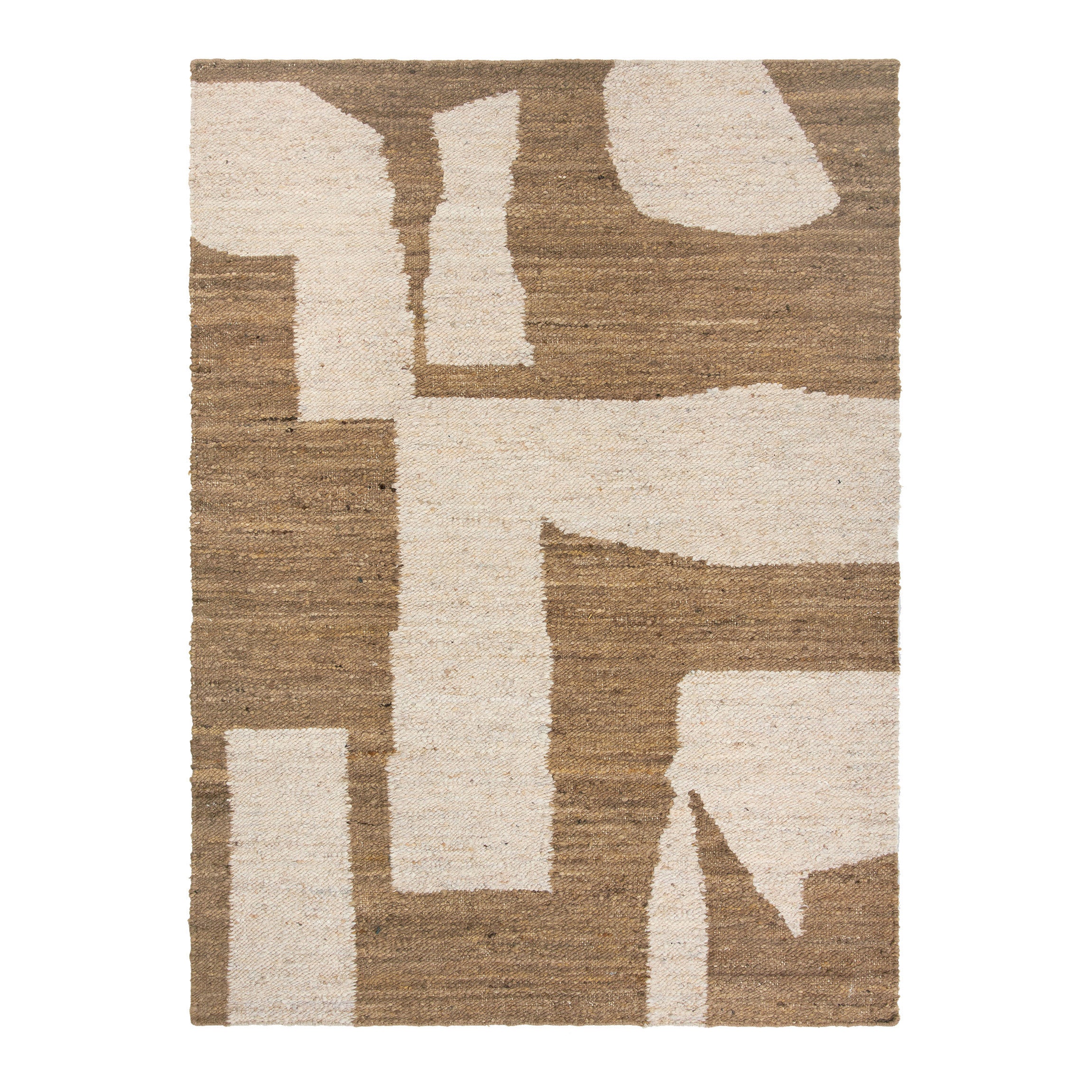 Ferm Living Piece Vloerkeed 140 x 200 cm - Toffee