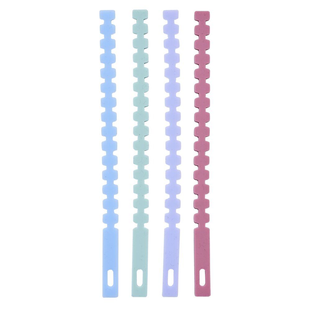 Collier de serrage silicone x4