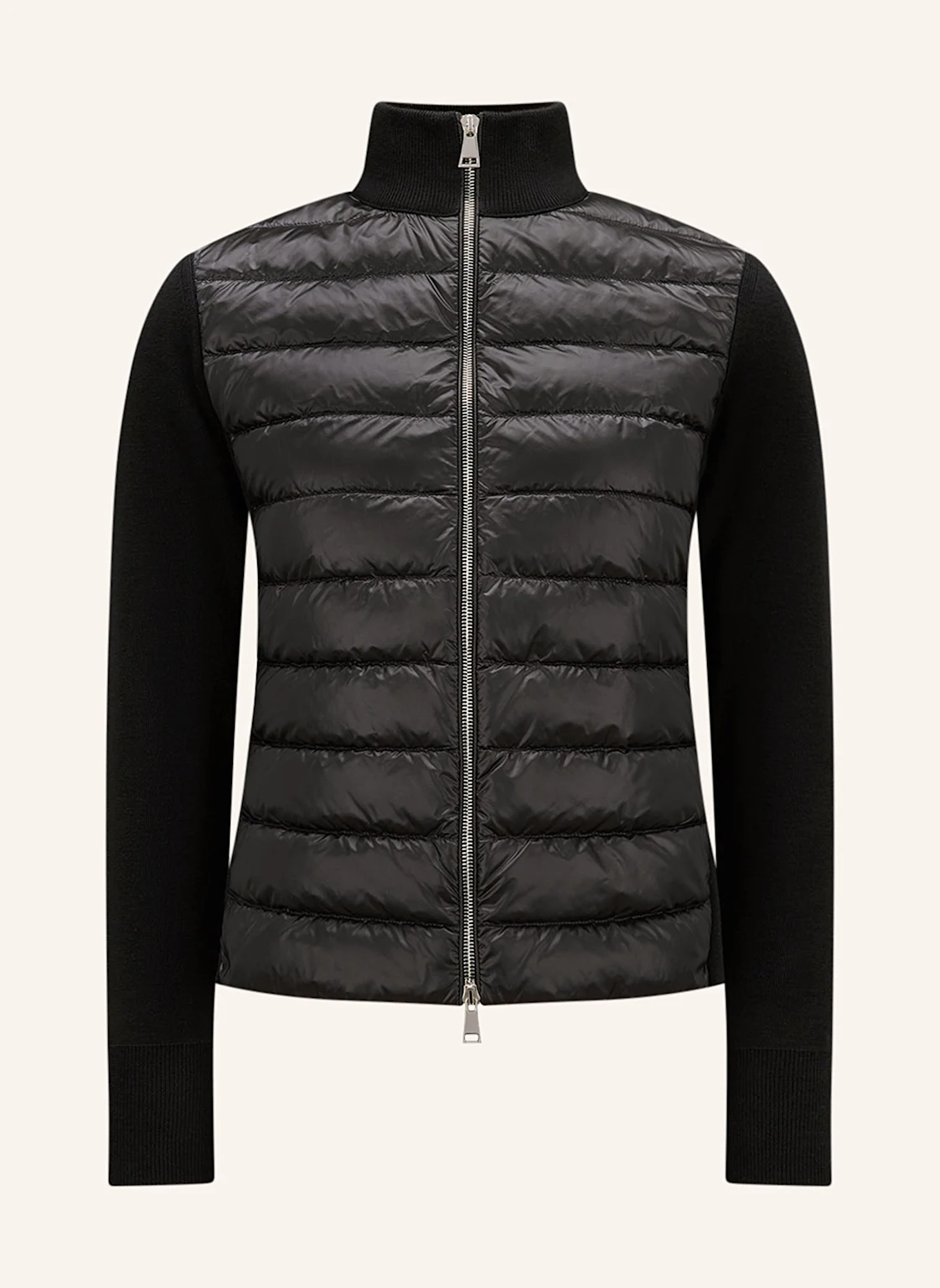 MONCLER Daunenjacke im Materialmix