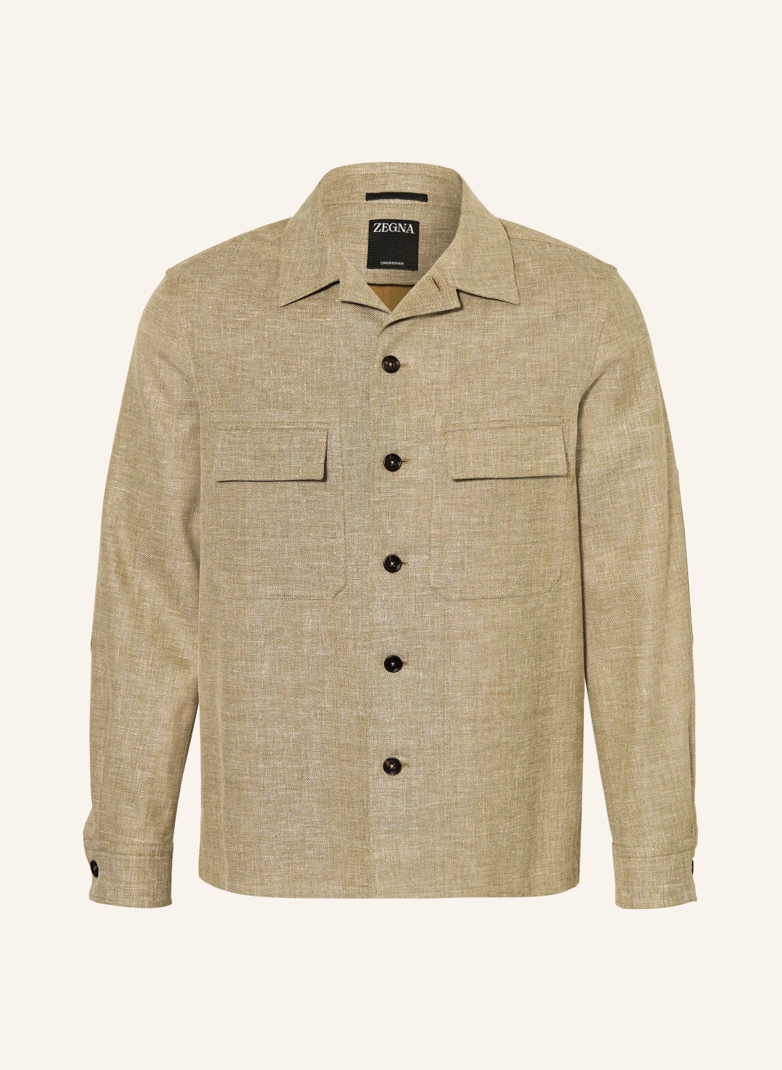 ZEGNA Overjacket mit Leinen