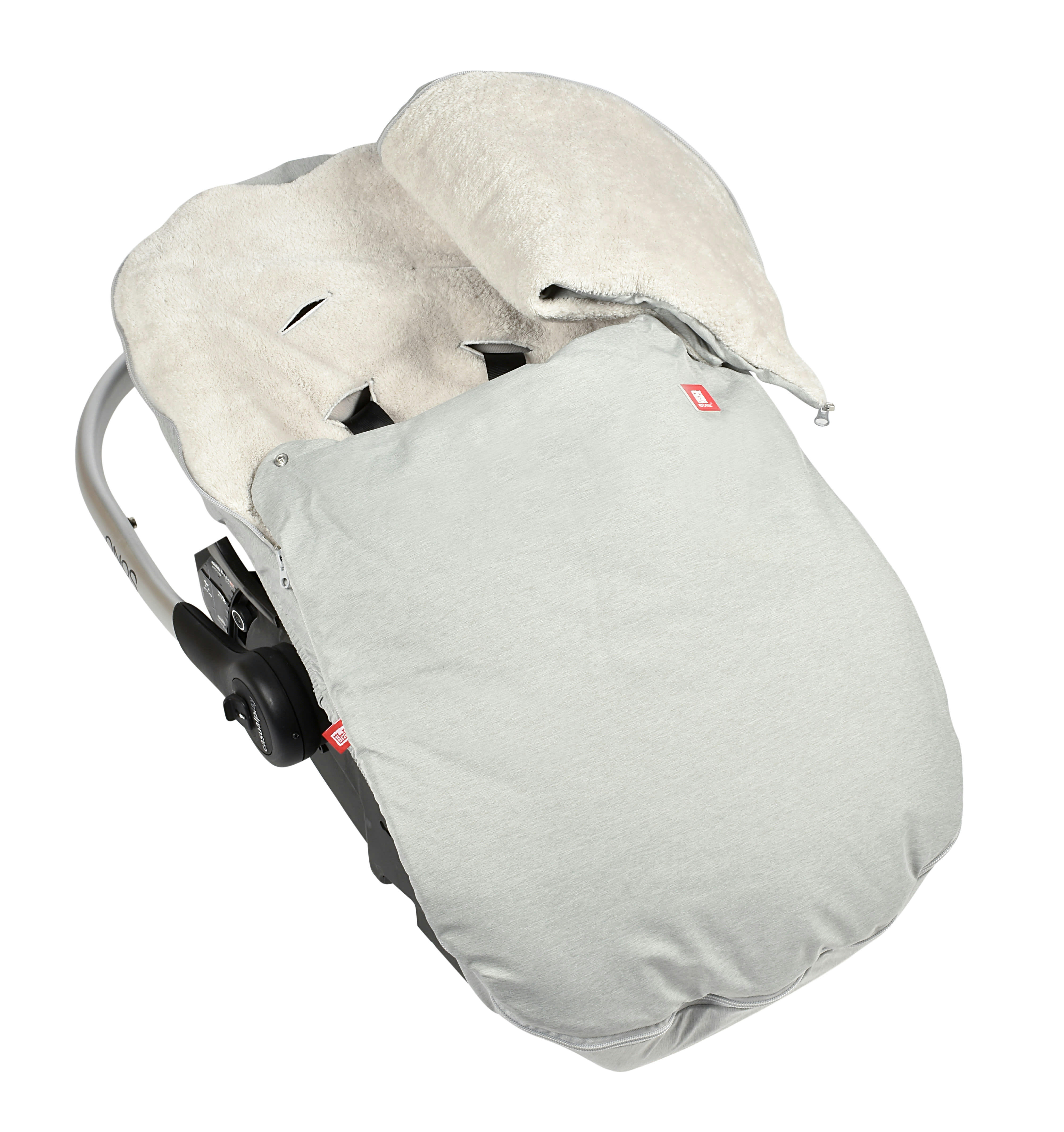 LES SORTIES - Chancelière bébé pour siège auto 0-12 mois grise