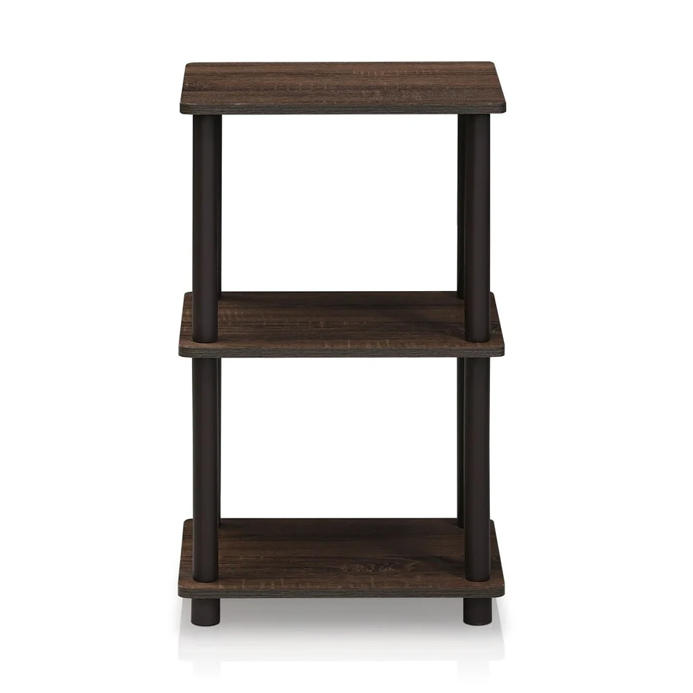 Porch & Den Hargrave Walnut/Brown 2-space Shelf
