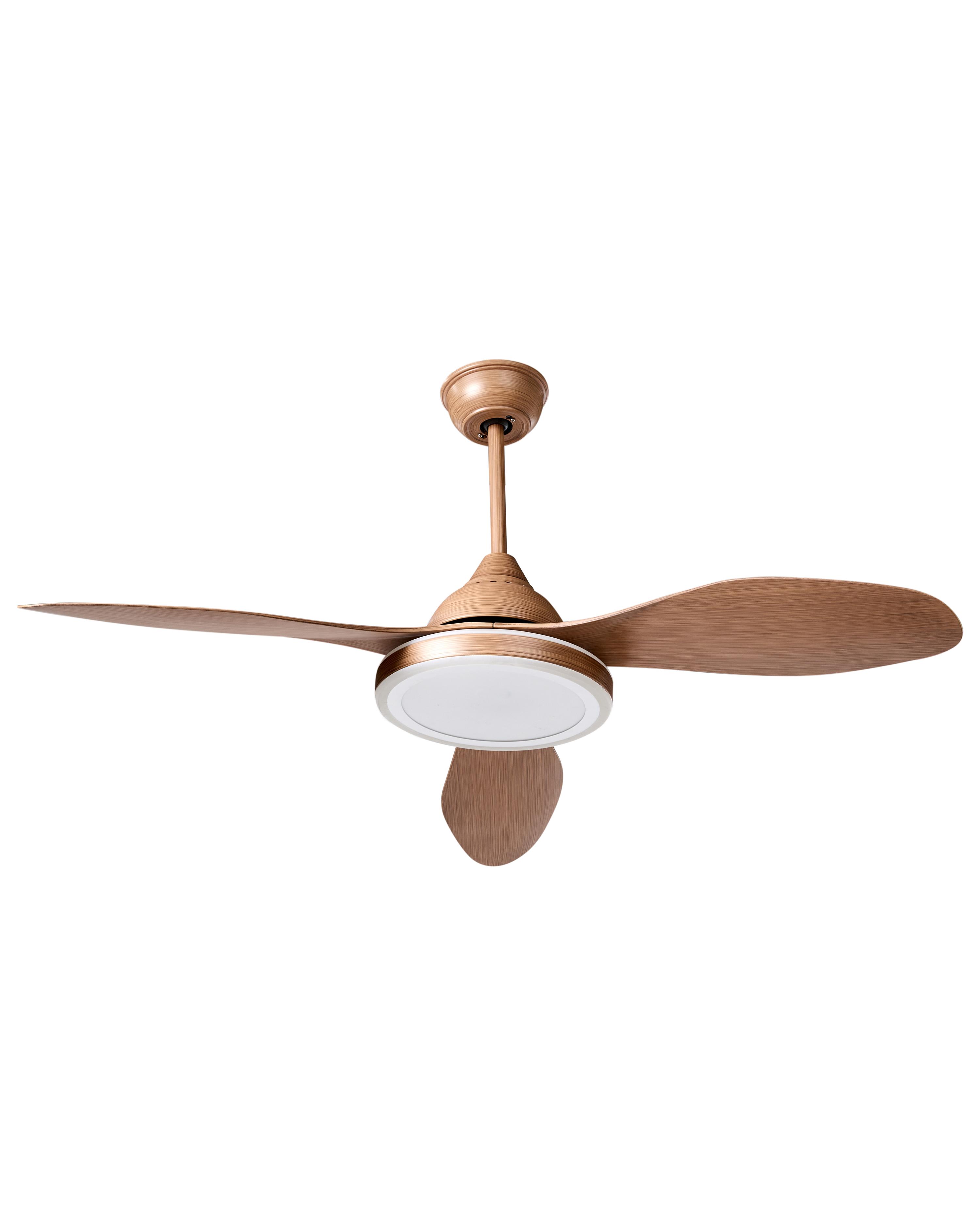 Ceiling Fan with Light MUDDY with Remote Light Brown