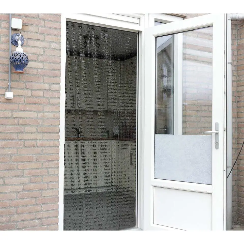 Vliegengordijn / Deurgordijn - Noah - 90x220 cm - Zwart