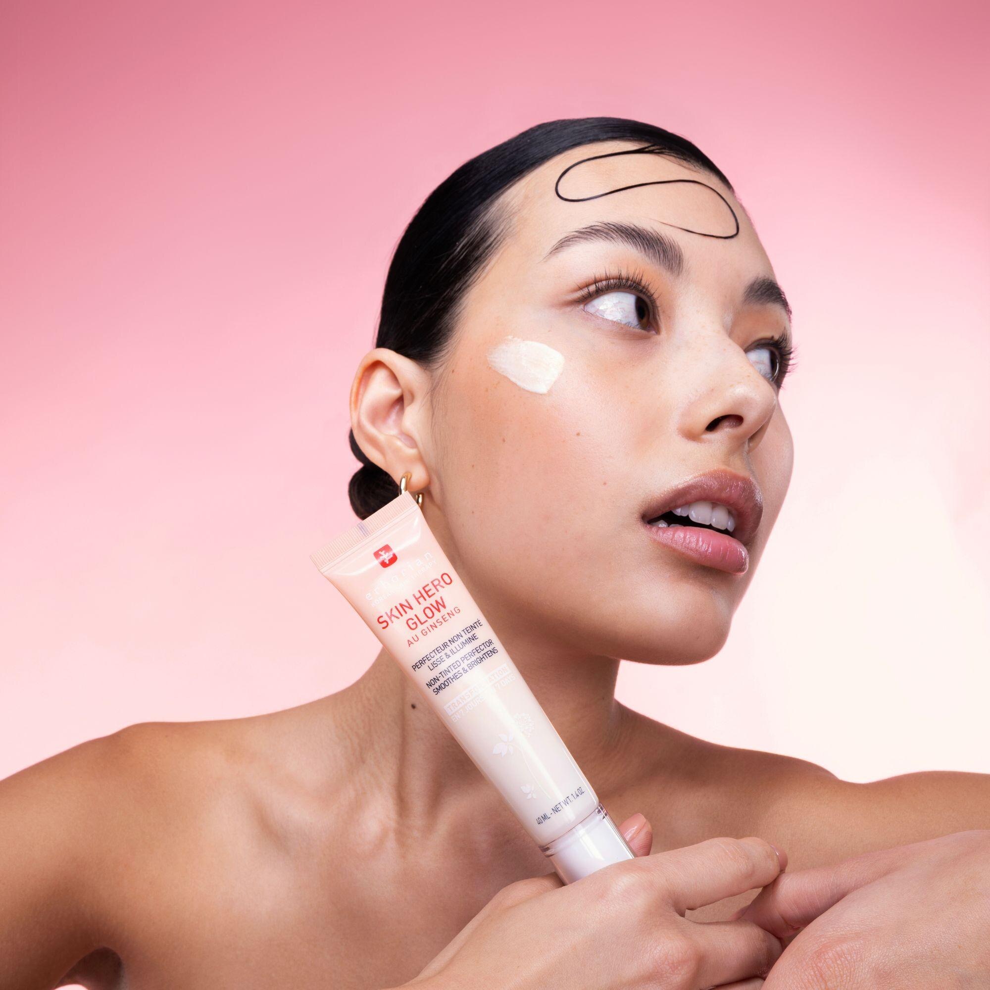 SKIN HERO GLOWPerfecteur non teinté + soin booster d?éclat