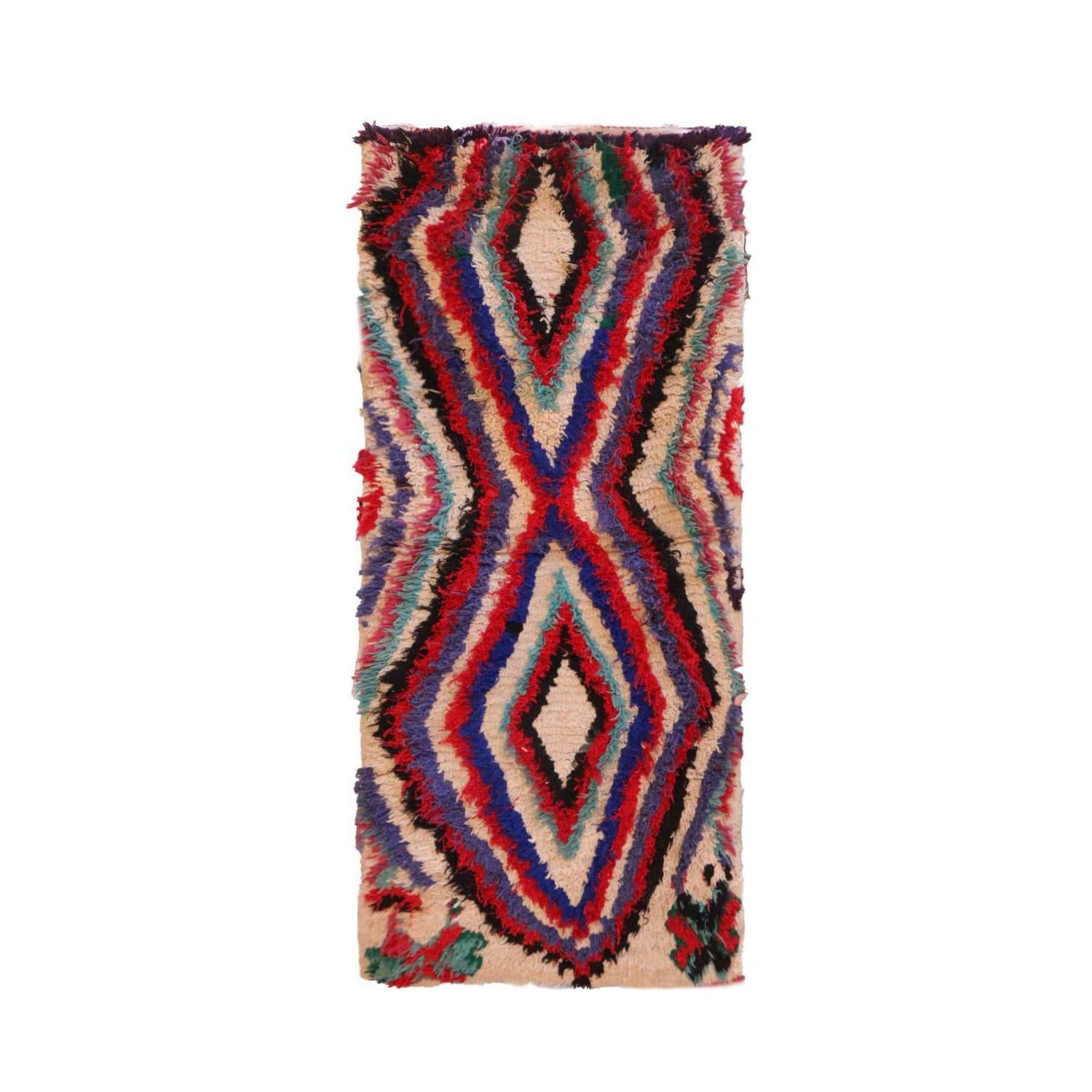 AFK Living vloerkleed Berber - handgemaakt - Wol - 140 cm x 200 cm