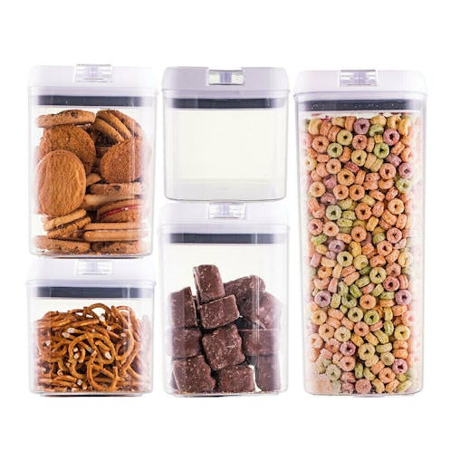 New Avanti 2 X 5Pc Air Tight Flip Top Starter Container Set 10 Piece