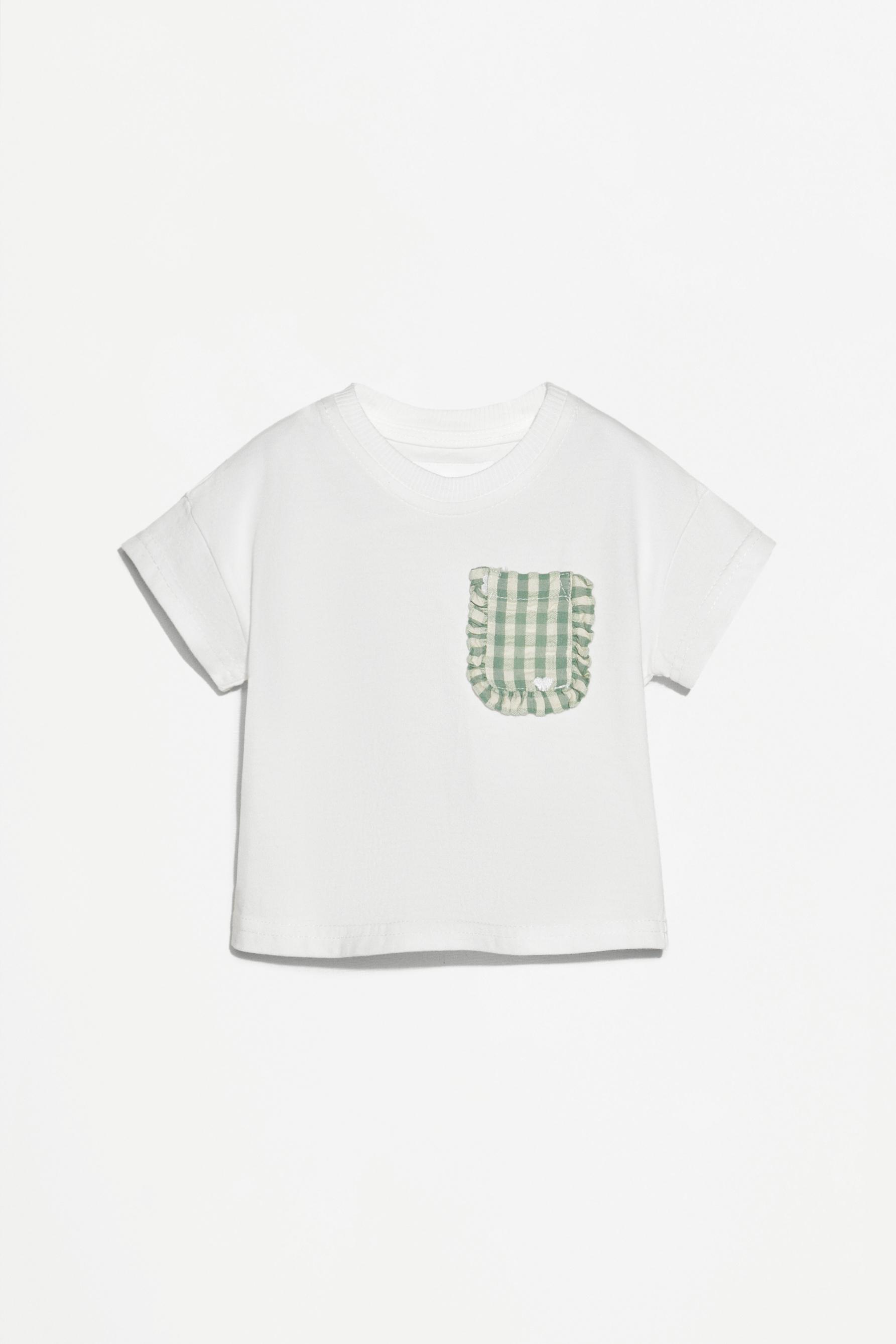 Set camiseta y pantalón cuadro vichy