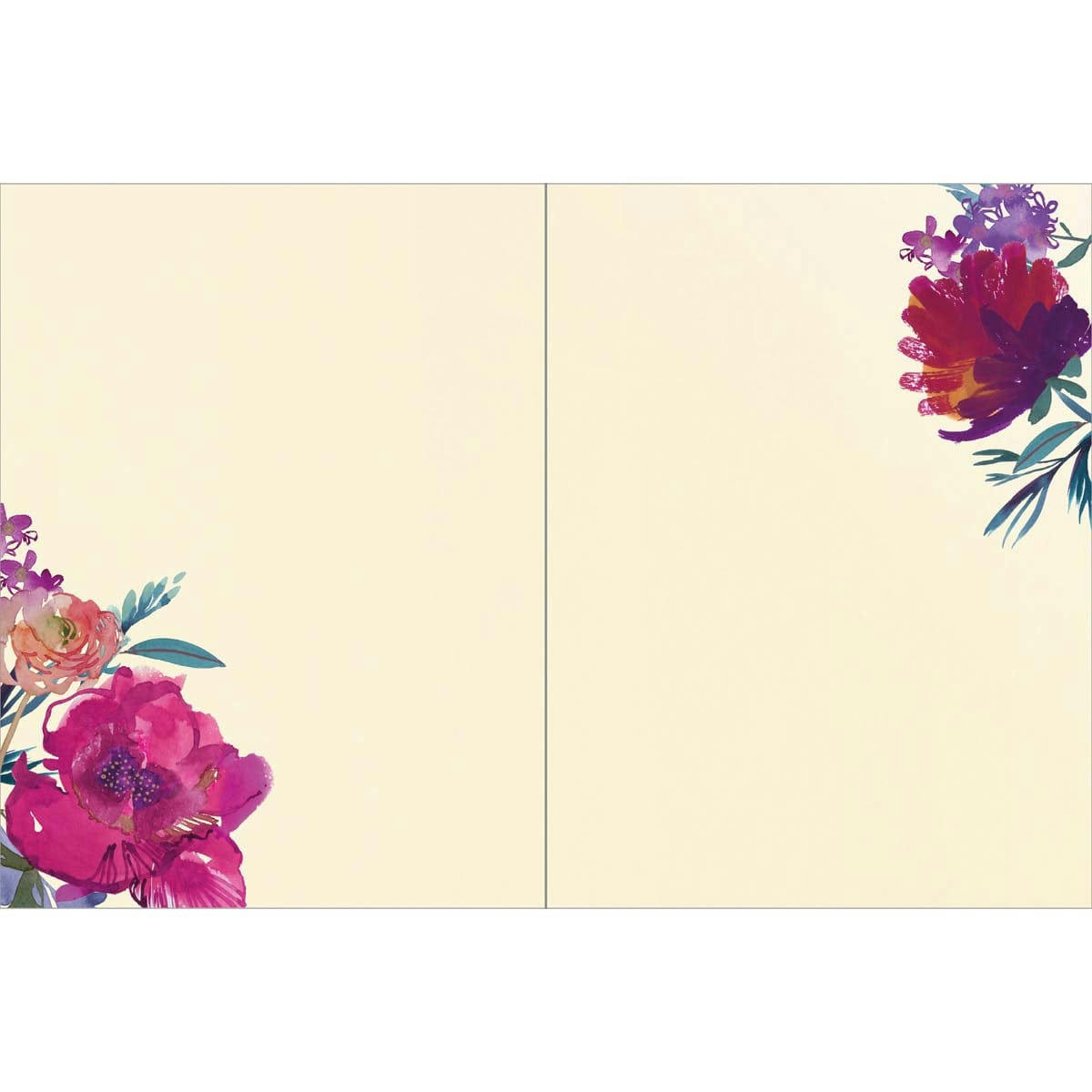 - Grande Carte Anniversaire Joyeux Anniversaire - Fleurs