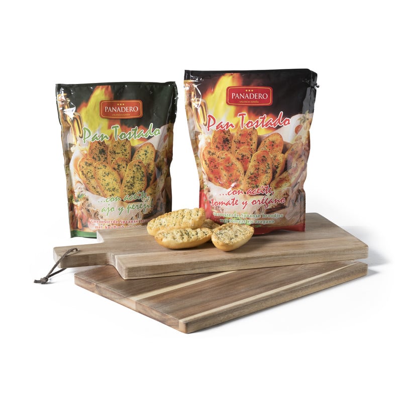 Borrelplank Acacia rechthoekig - 45x20x1,9 cm