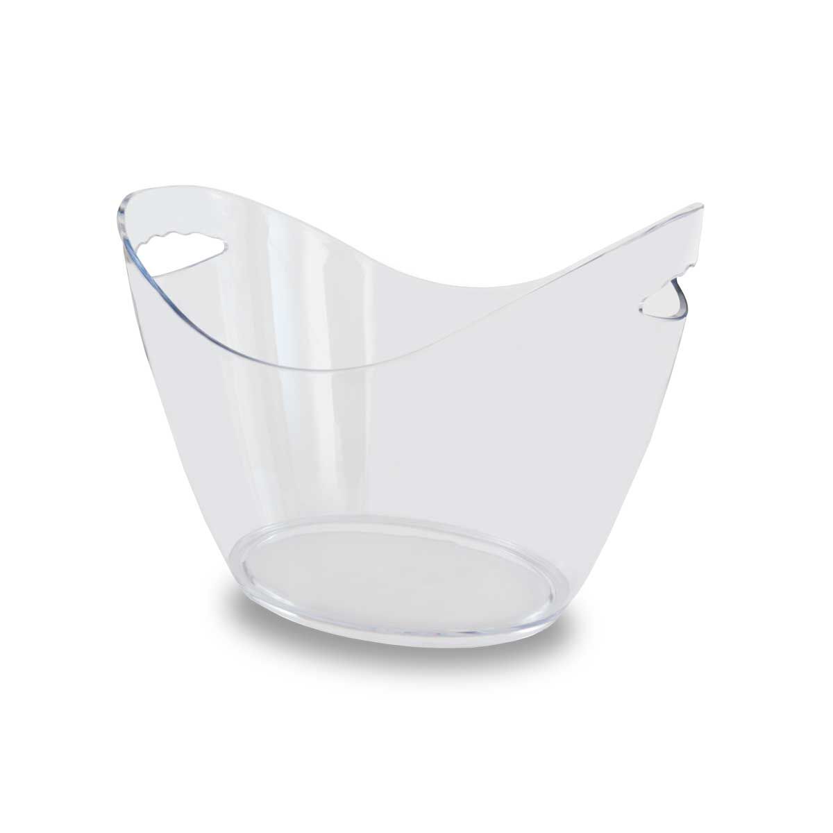 Balde transparente para gelo 7l