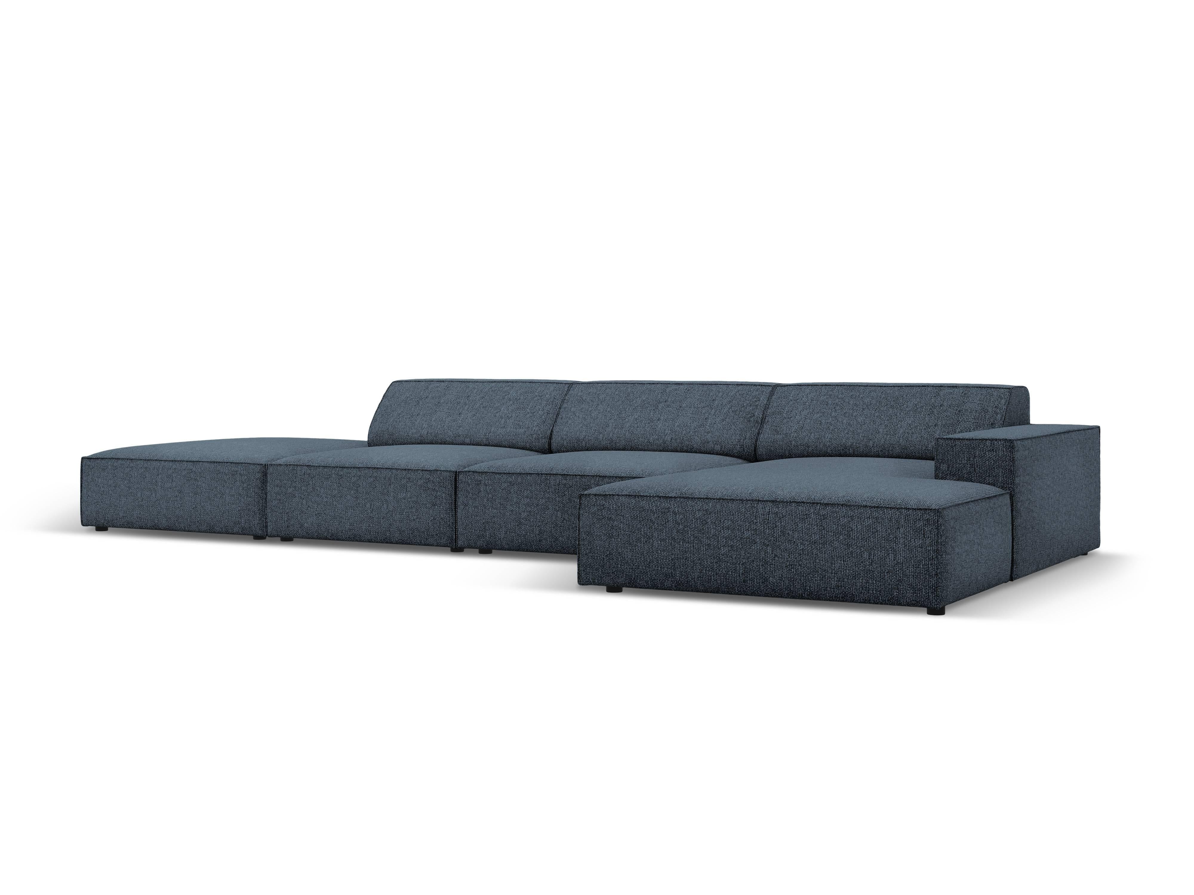 5-zitshoekbank Jodie rechts chenille