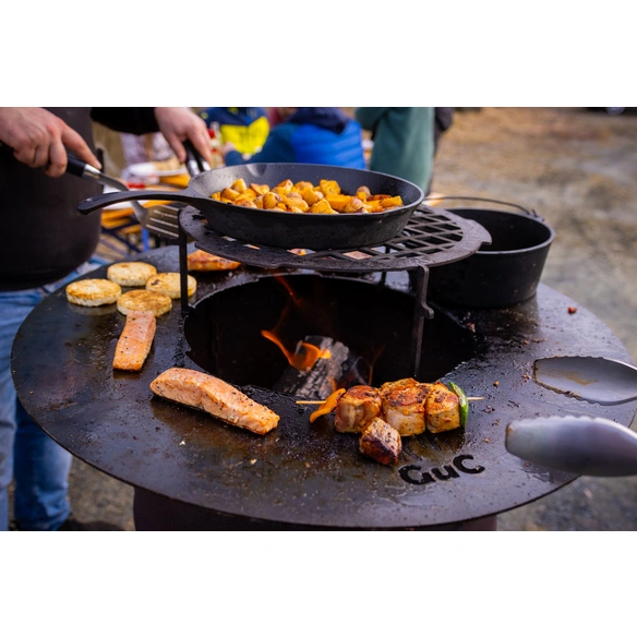Grillplatte »80 Aufsatz«, Ø 40 cm, anthrazit