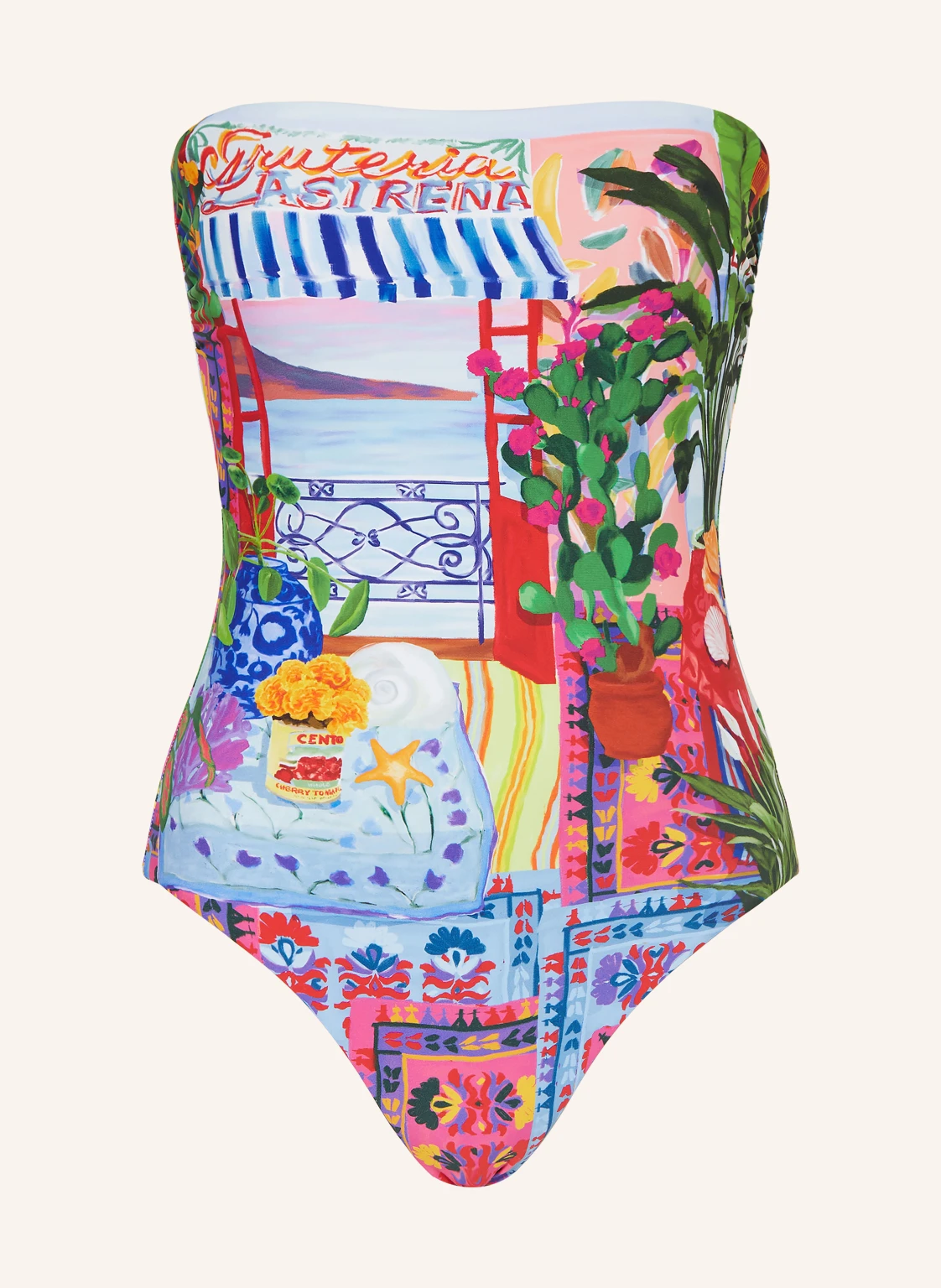 SEAFOLLY Bandeau-Badeanzug LA BOCA