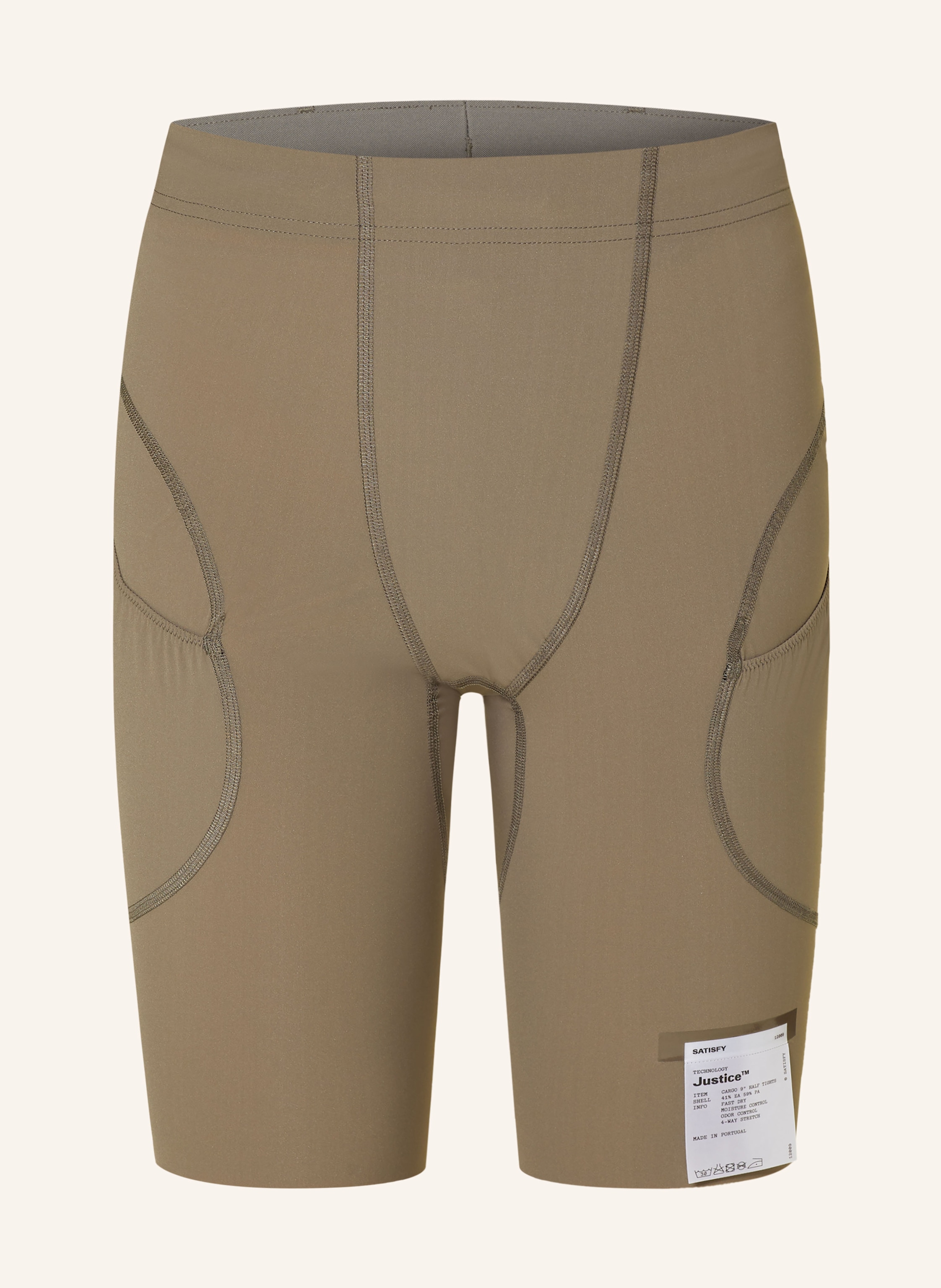 SATISFY Laufshorts JUSTICE CARGO HALF TIGHTS
