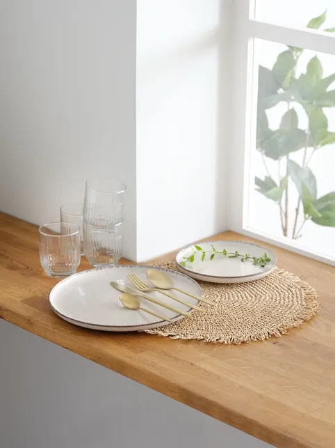 Tallerken FERDUS Ø19cm beige