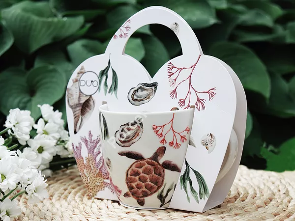 Kubek 0,46 L Duo - Żółw 15.ŻÓŁ.K46