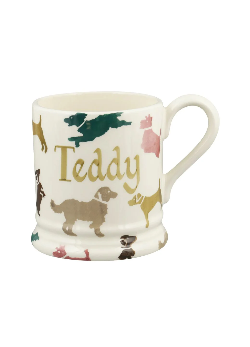 Personalised All Over Dogs 1/2 Pint Mug