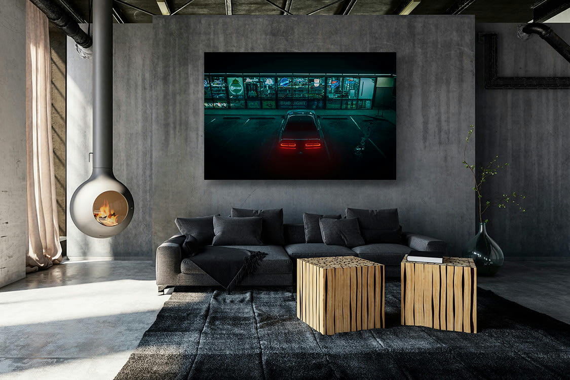CHALLENGER - Photographie d'art d'Arnaud Moro 40x60 cm sur plexi