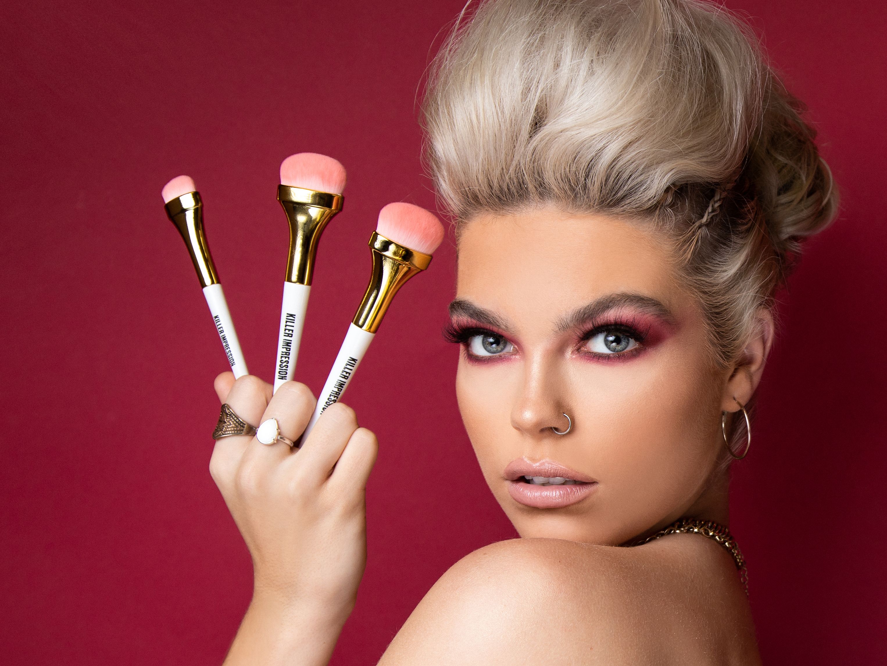 Killer Impression Killer Impression Killer Base & Essential Makeup Brushes Full Set