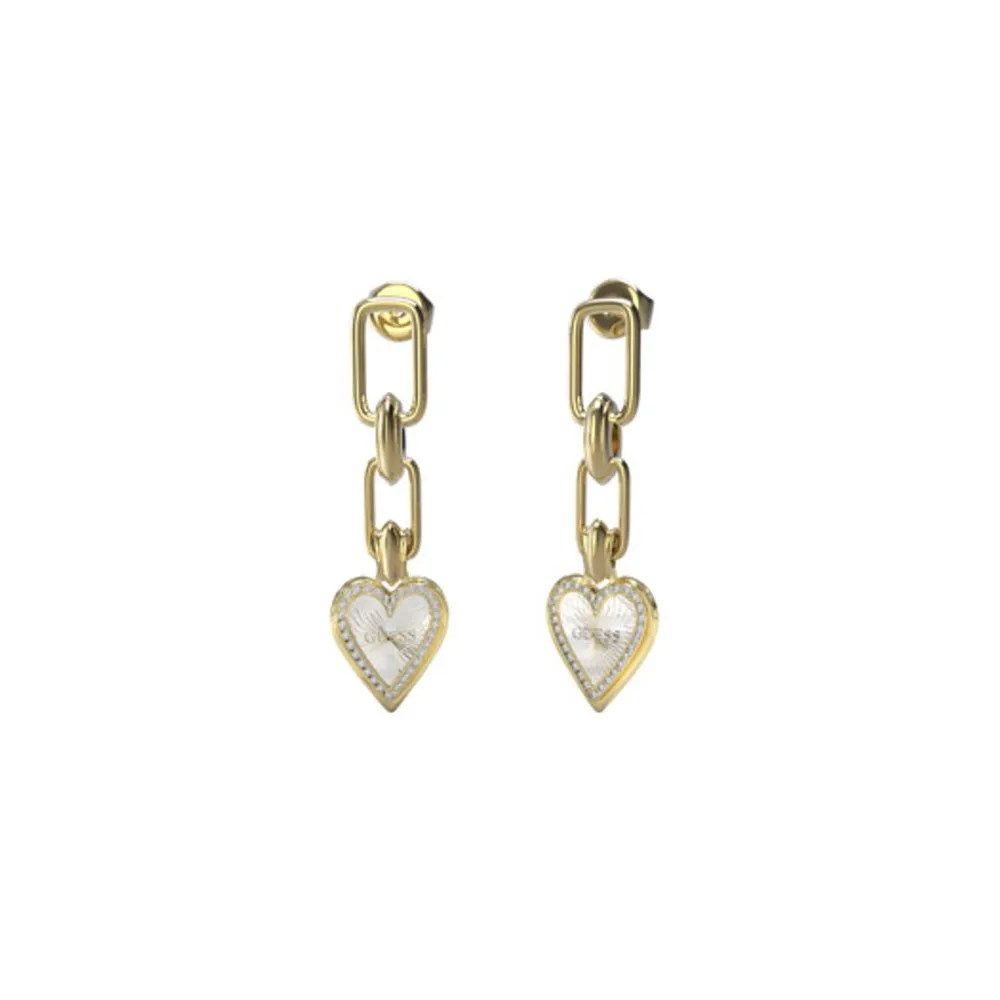 Guess JUBE03236JWYG earrings