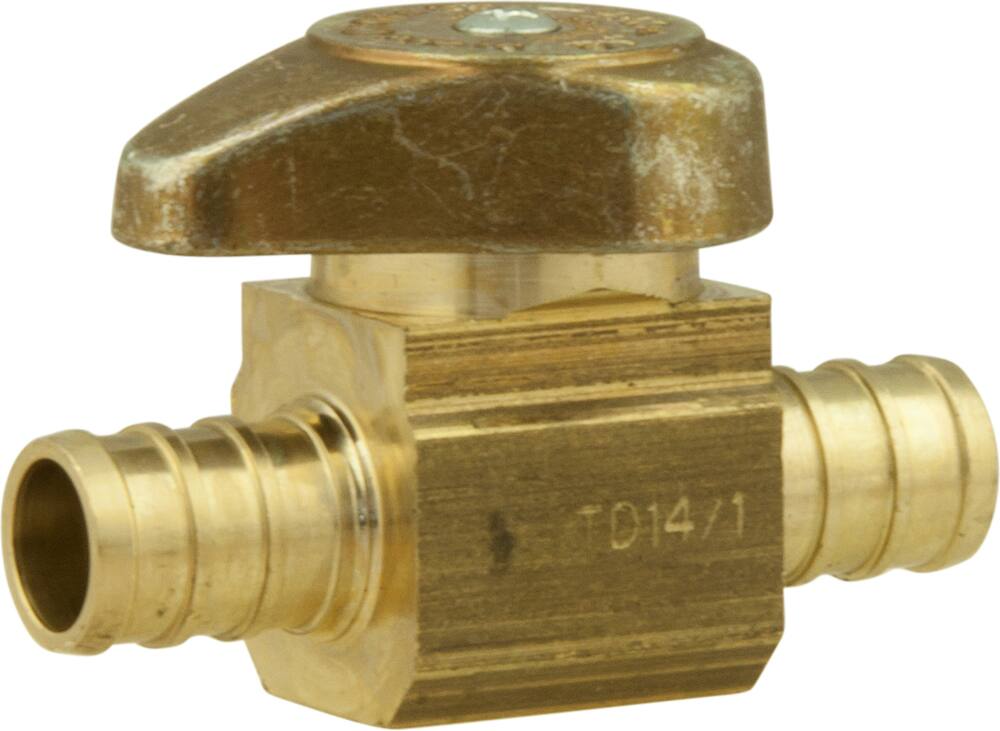 BrassCraft Female Solder Straight Valve, 1/2 x 1/2-in