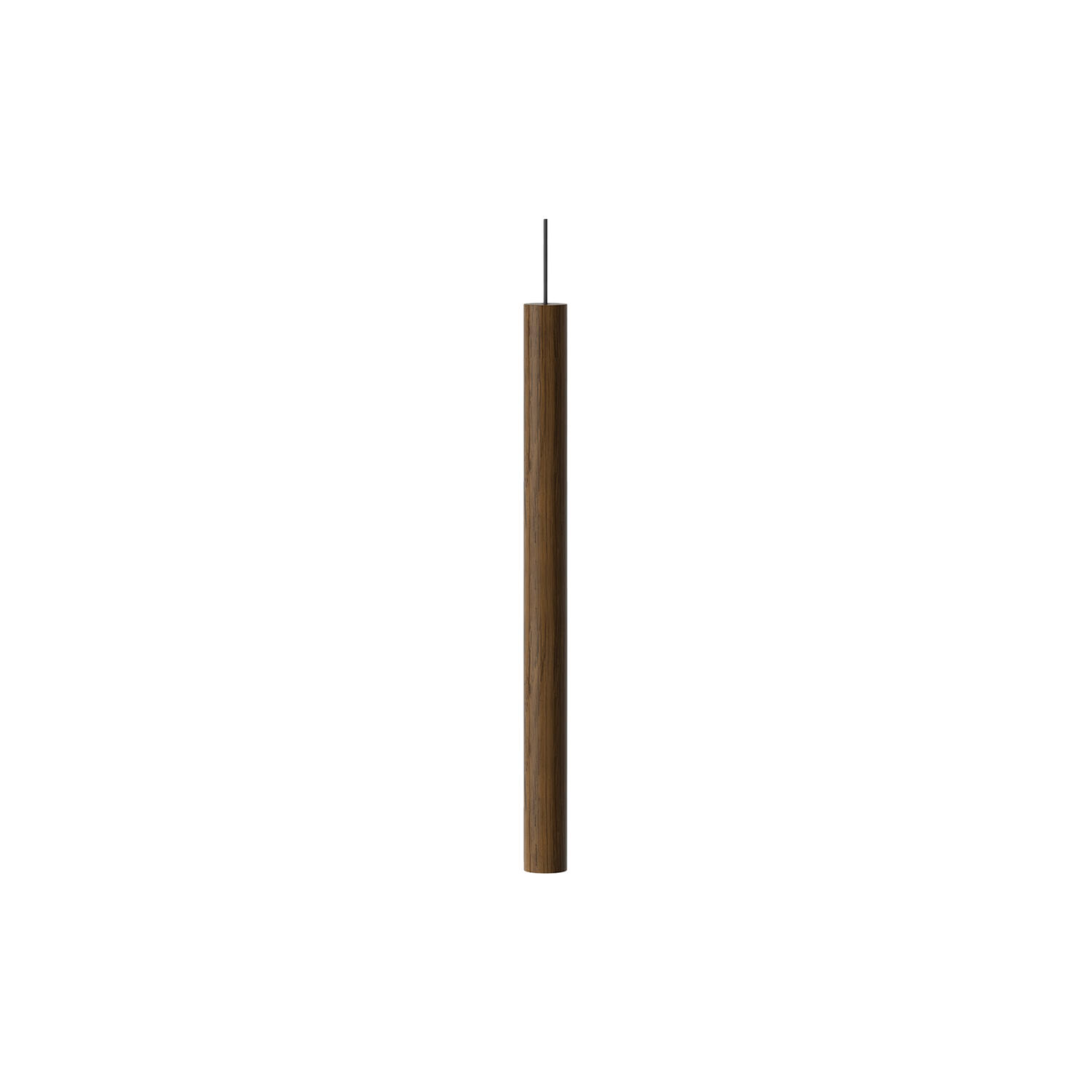 Chimes Tall Pendant, dark oak