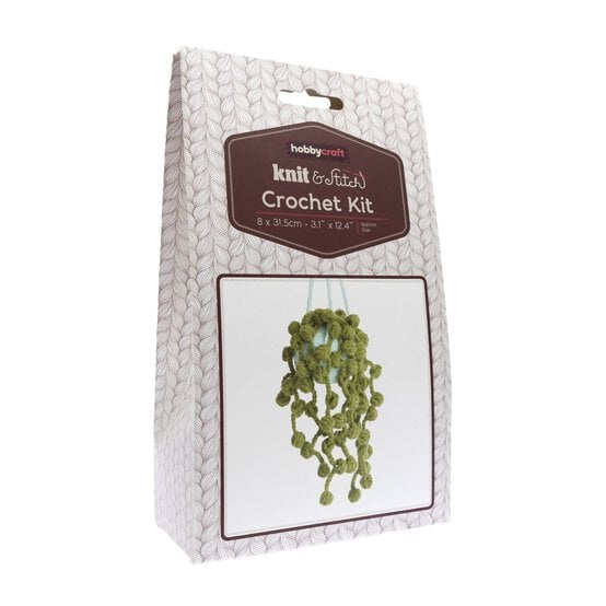 Hanging Plant Crochet Kit