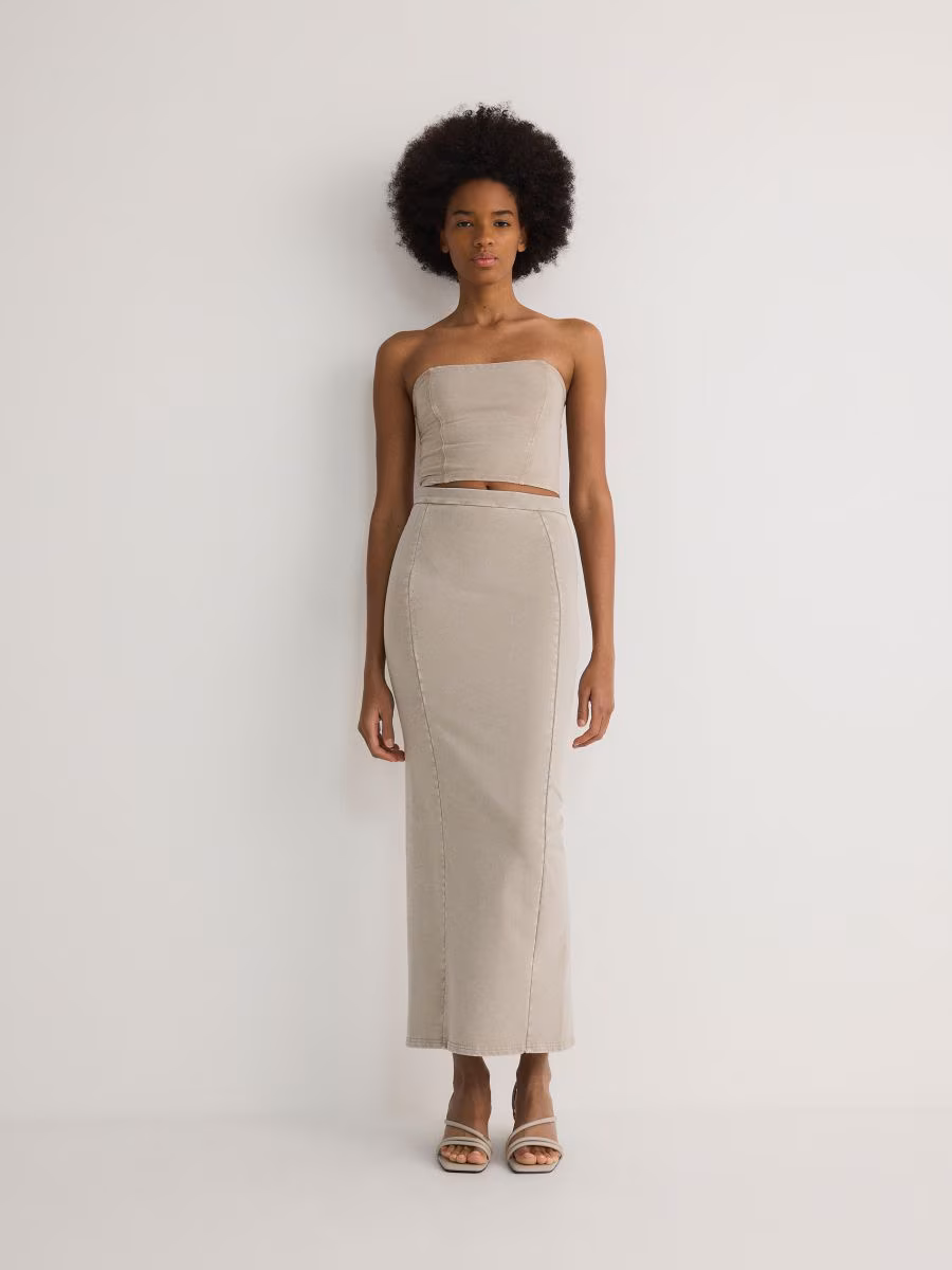 Jersey Midi Skirt